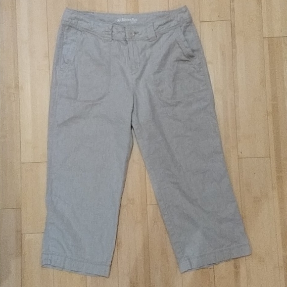 💥5 for $20💥 Linen capri pants by St. Johns Bay - Picture 3 of 6